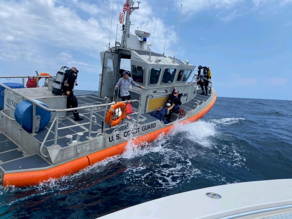 Coast Guard, Good Samaritans Rescue Missing Diver 24 Miles East Of Bald Head Island
