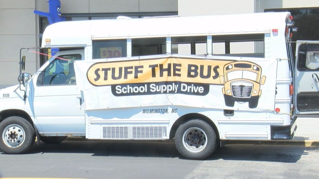 Stuff The Bus annual school supply drive