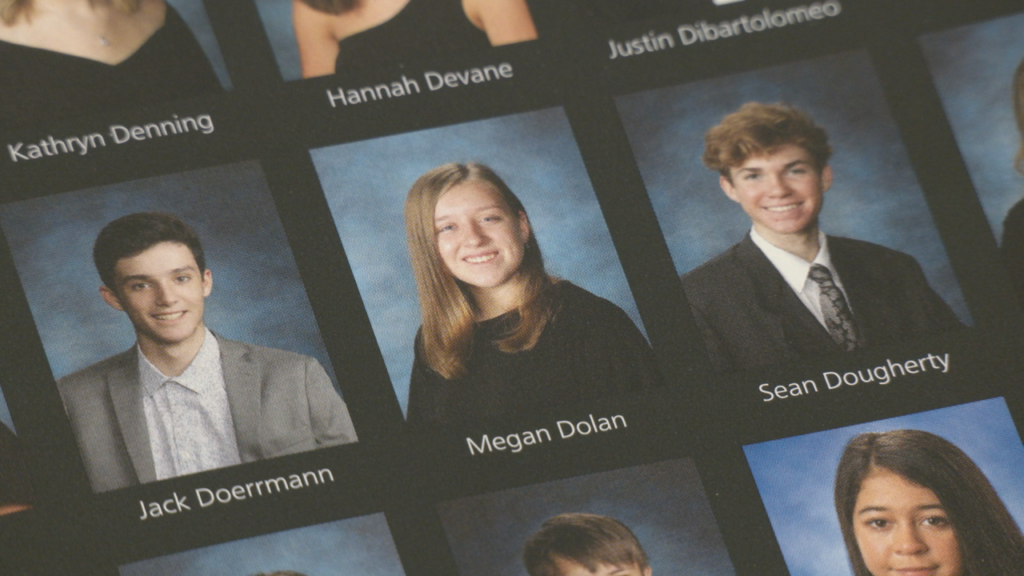 Megan Dolan's 2021 high school yearbook photo. (Photo: Nate Mauldin/WWAY)