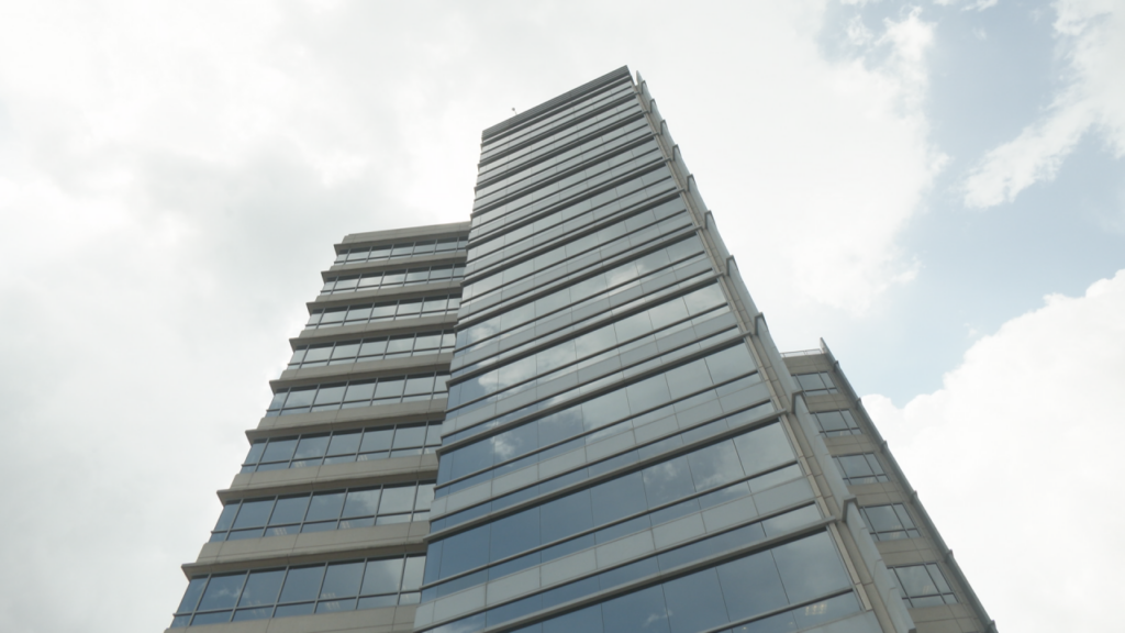 Outside of the Skyline Center on N Front Street. The 370,000 square foot office building was purchased by the city in July 2023. (Photo: Nate Mauldin/WWAY)
