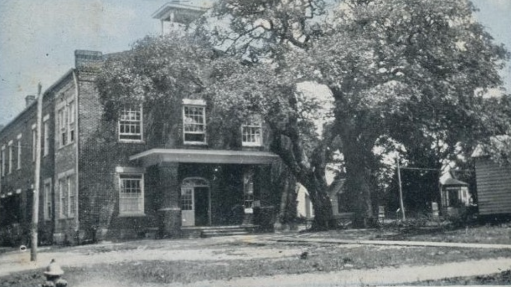 The Brunswick County courthouse before it was converted into the Southport City Hall. (Courtesy: City of Southport)