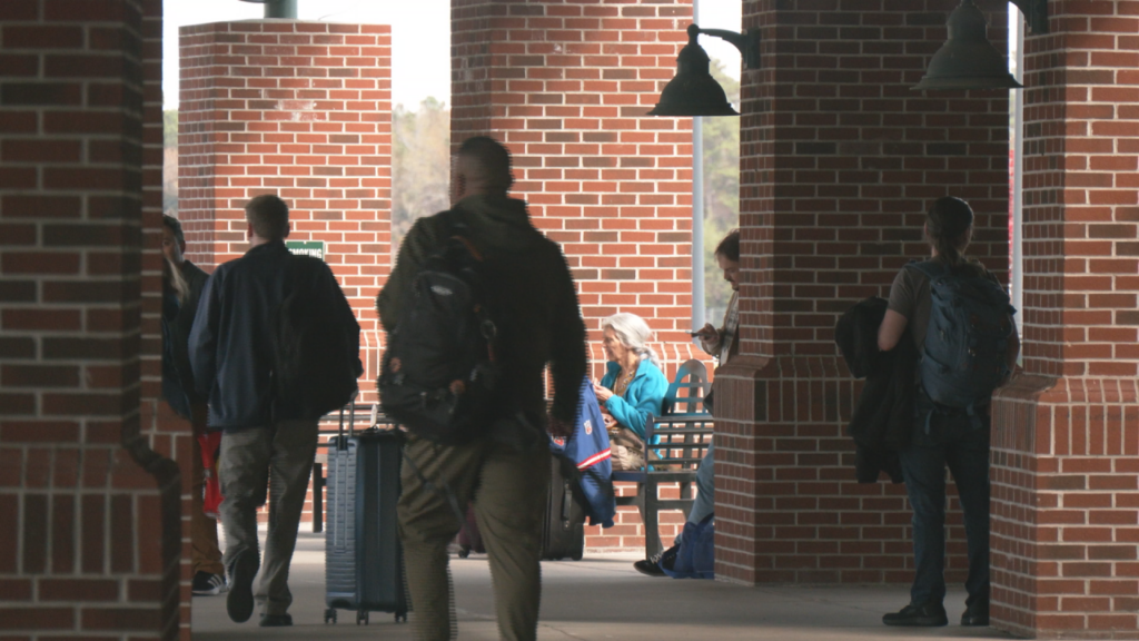 Passengers arrive at Wilmington International Airport. (Photo: Nate Mauldin/WWAY)