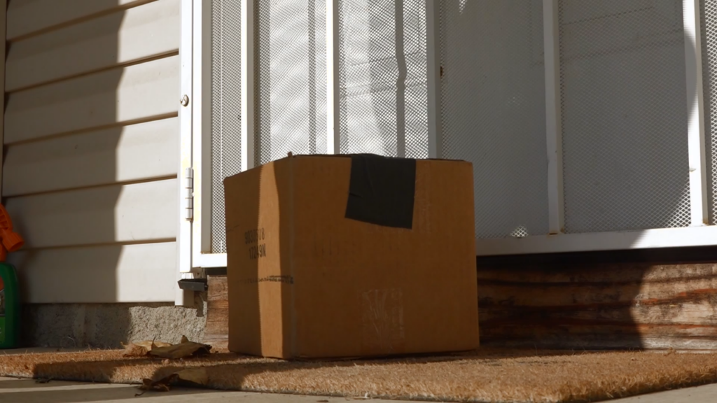 Porch pirates (Photo: Ashley Godwin/THV11 News)