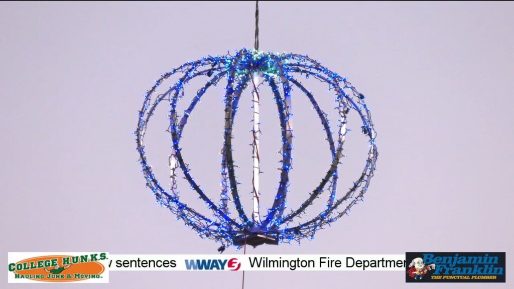 Burgaw Holds 3rd Annual Blueberry Drop New Year's Celebration