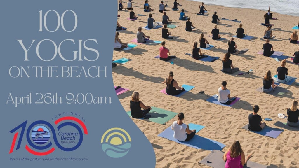 100 Yogis On The Beach