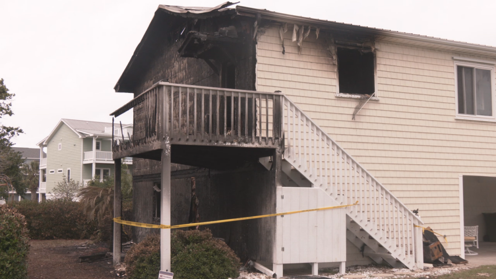 Kure Beach House Fire