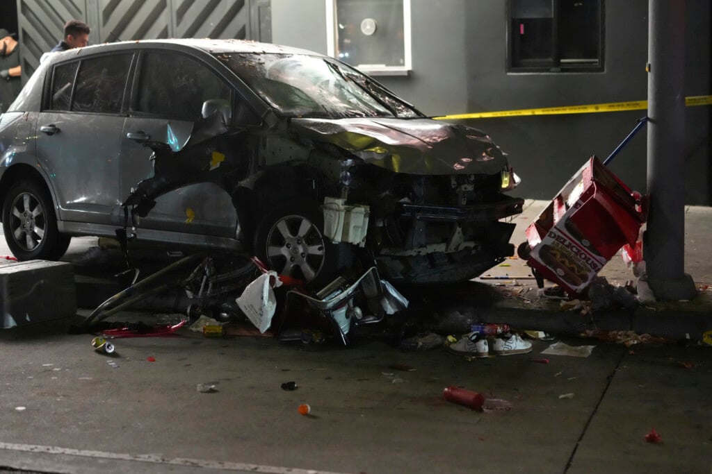 Los Angeles Vehicle Into Crowd