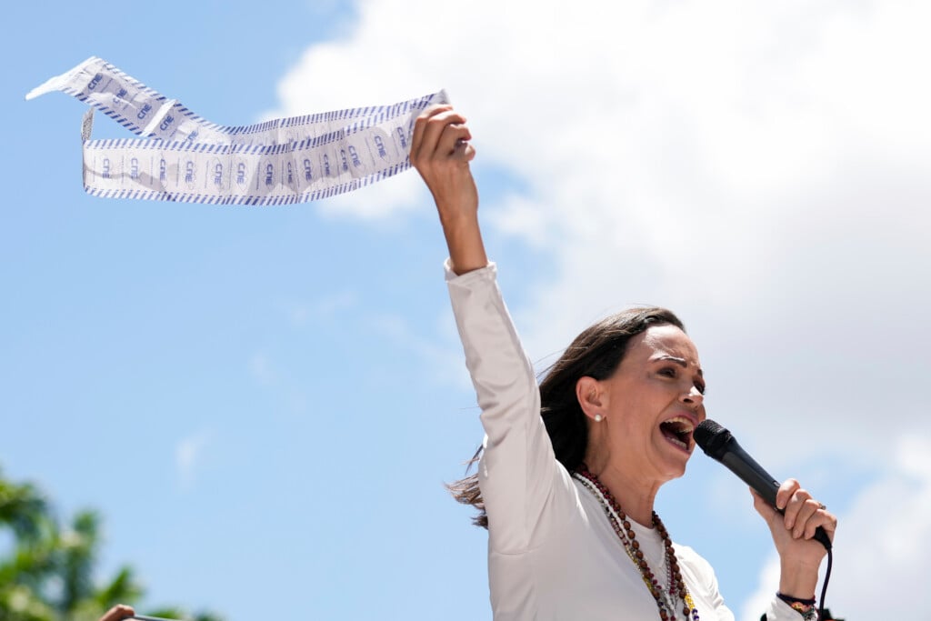 Nobel Peace winner Maria Corina Machado