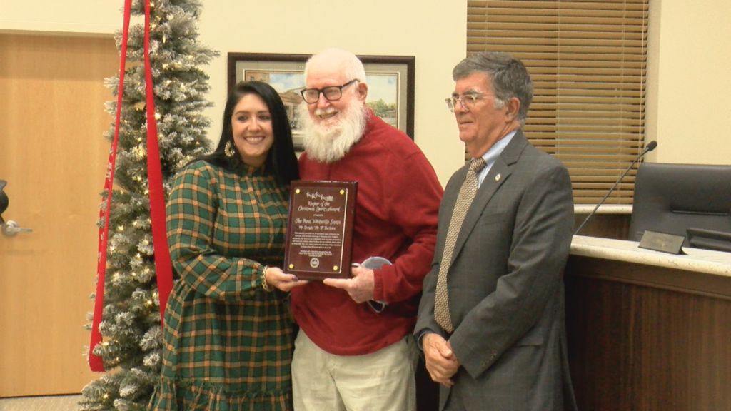 Whiteville Santa Award Pic