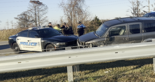 Chase suspect collides with multiple Wilmington Police cars in ...
