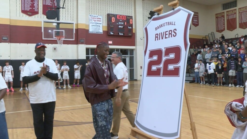 Saniya Rivers Jersey Retirement