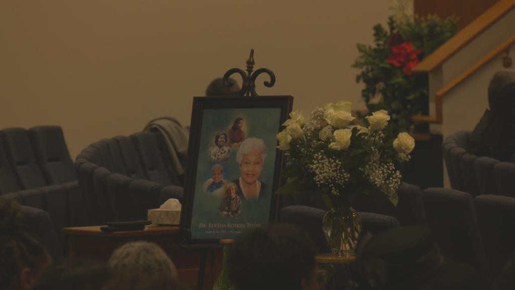 Bertha Todd Funeral