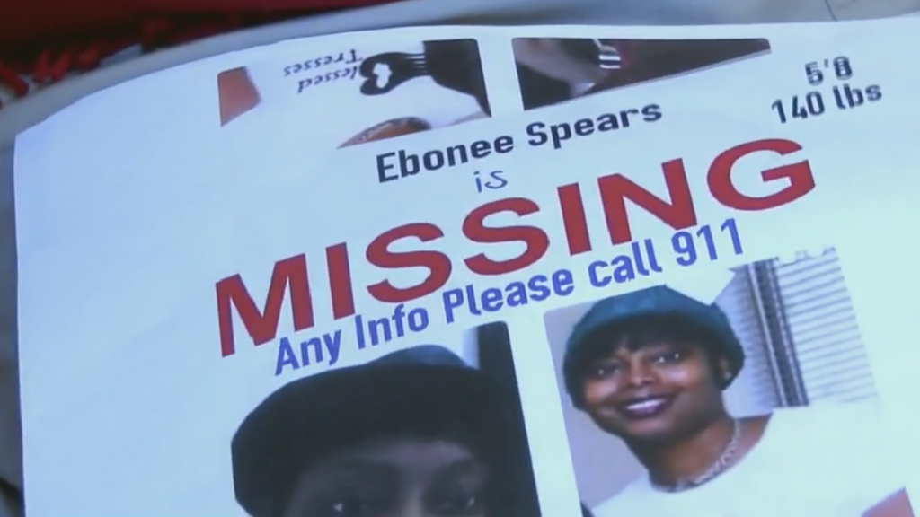 Ebonee Spears Missing Poster