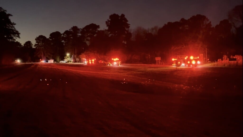 Abandoned structure fire