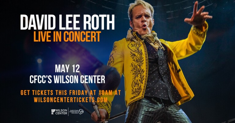 David Lee Roth to take the stage at CFCC's Wilson Center - WWAYTV3