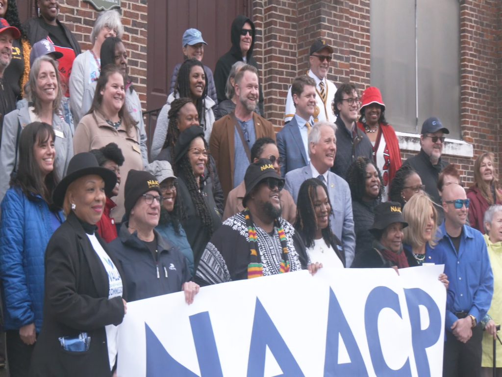 NAACP and community at the Souls to the Polls march