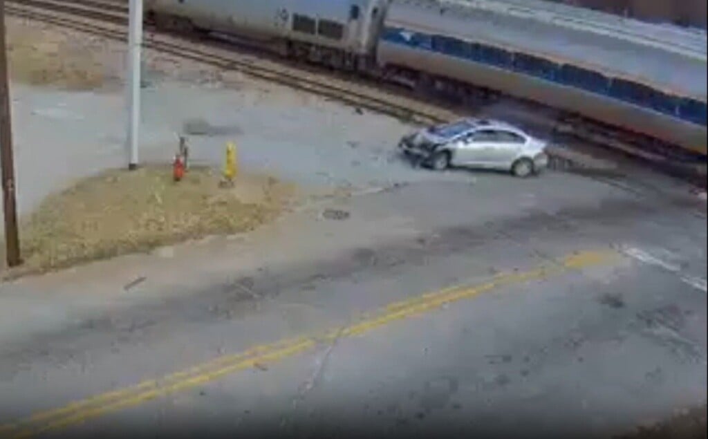 Car Hits Train In Rocky Mount, Nc