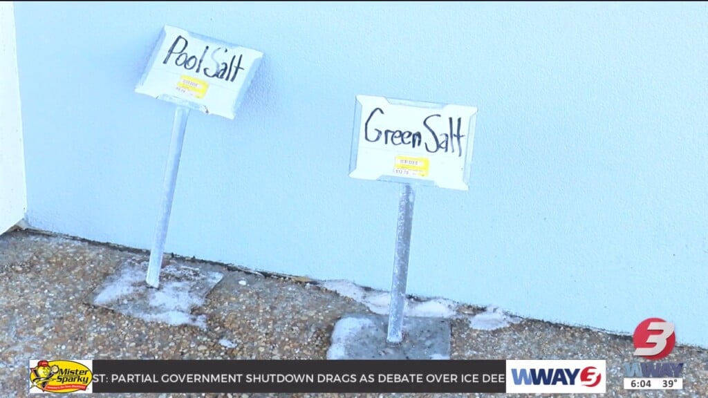 Hardware Store Remains Open As Winter Storm Clears Shelves