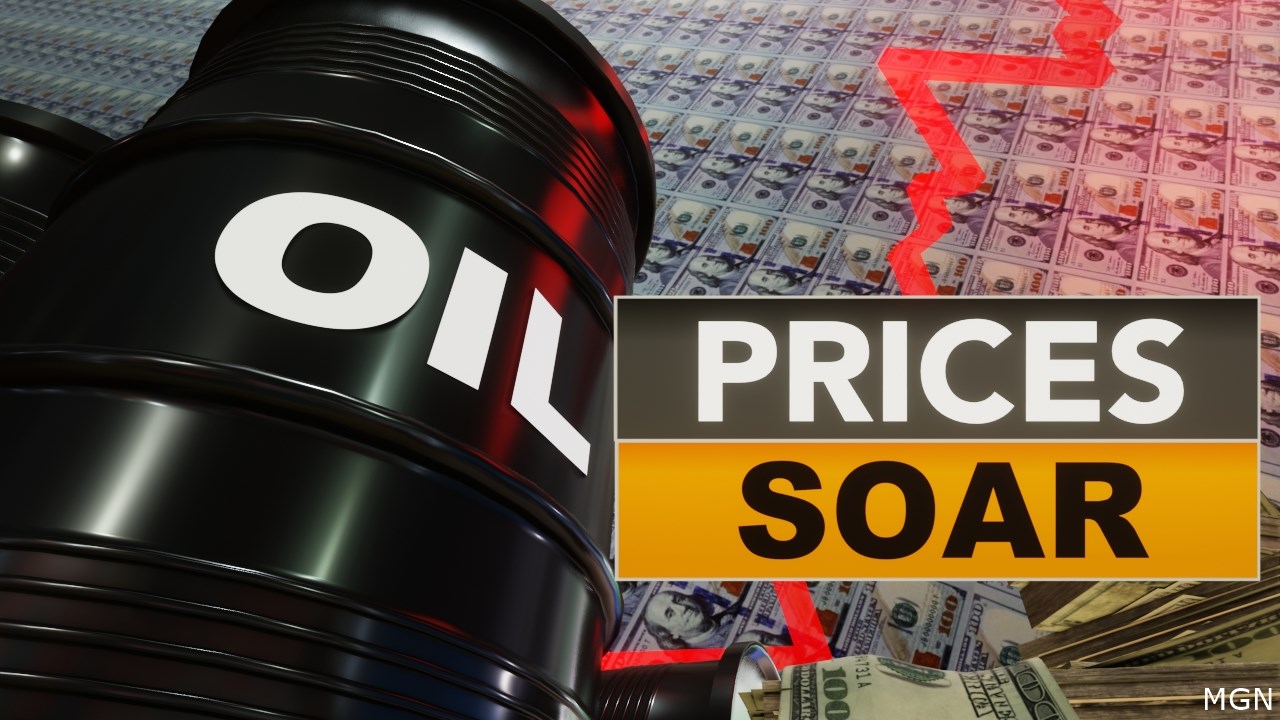 US stocks fall under pressure from rising crude oil prices - WWAYTV3