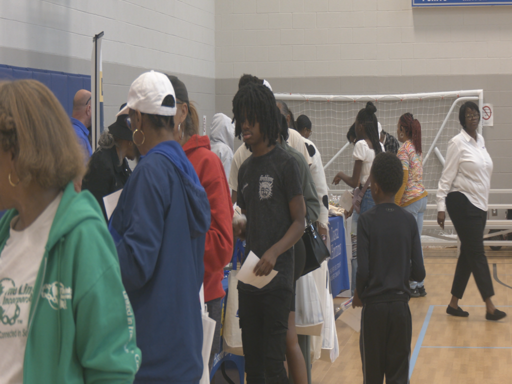 Participants at the "Black Family Health Expo"