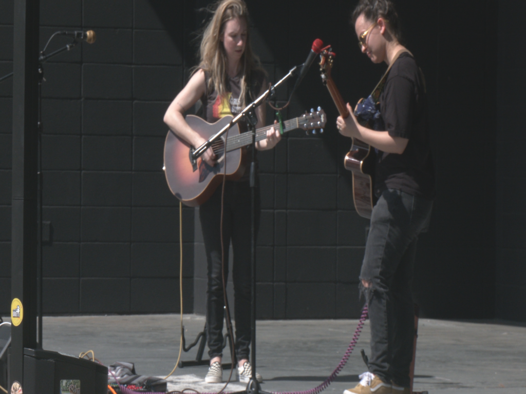 Singers at the "Ladies Rock the Lake" event