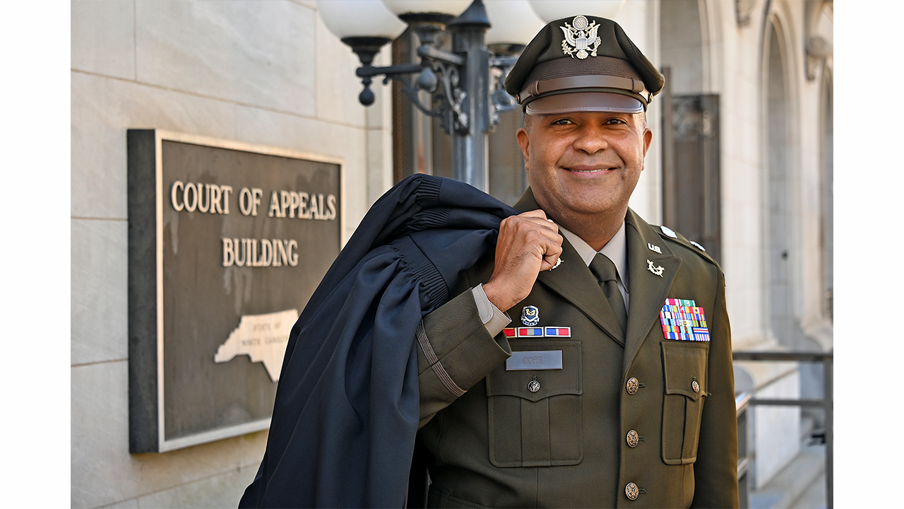 Brunswick County native chosen for elite U.S. Army Reserve military judge role