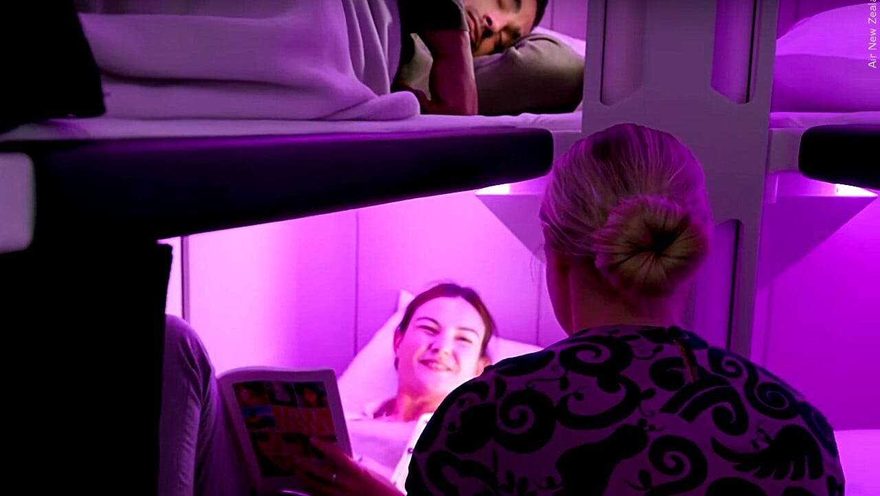 Airline adding triple-decker bunk beds for economy-class travelers on long-haul flights