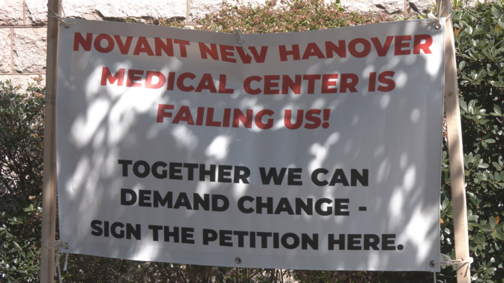 Novant Health Protest