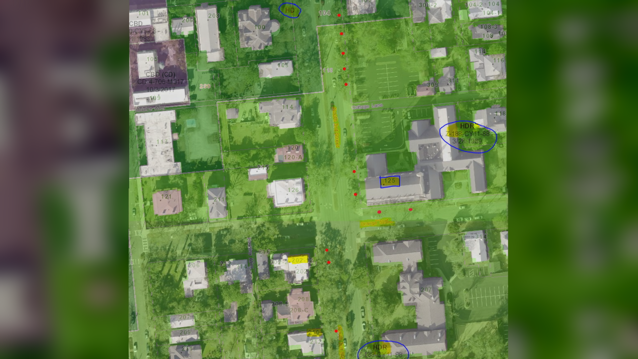 City releases map of 12 downtown Wilmington trees planned for removal