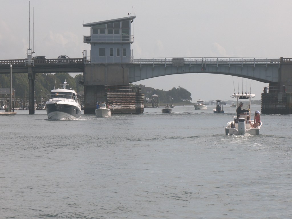Boats at Wrightsville Beach