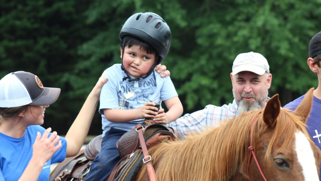 Ccp Child At Ccp Equestrian Therapy Event