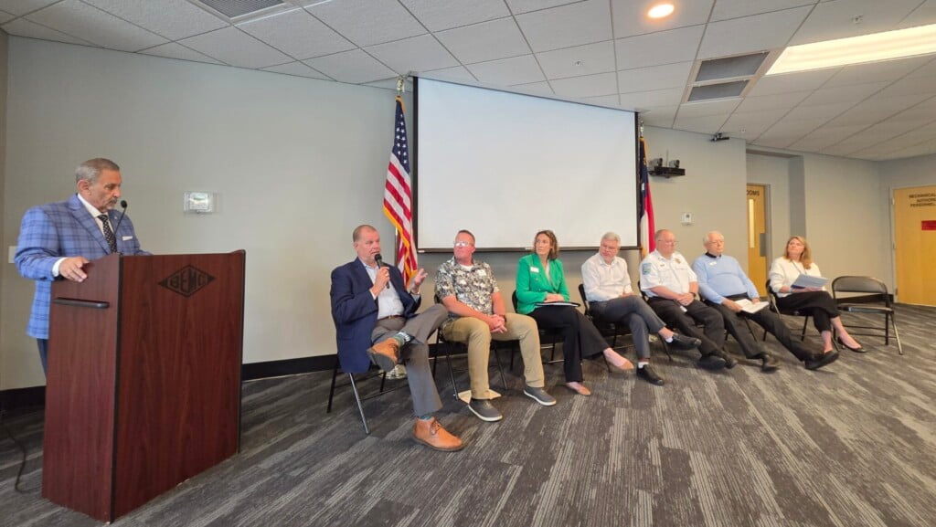 Representative Charlie Miller Speaking During Panel Discussion