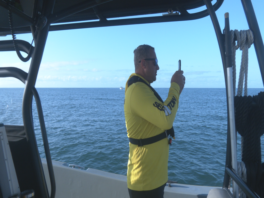 Sea Tow Captain Ryan Saporito