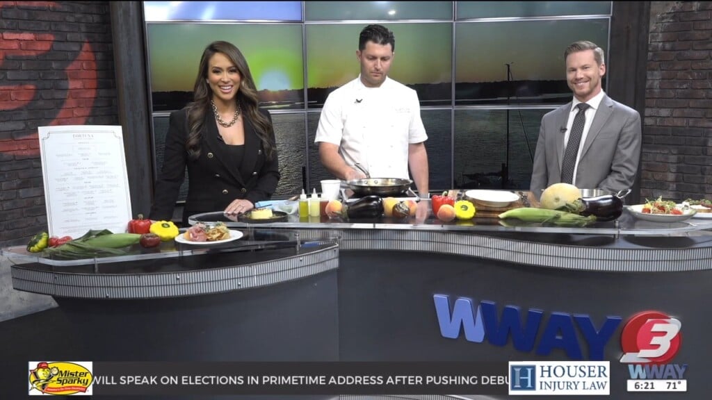 Chef Chris Lewnes With Fortuna Cucina Italiana Previews A Summer Menu For Good Morning Carolina