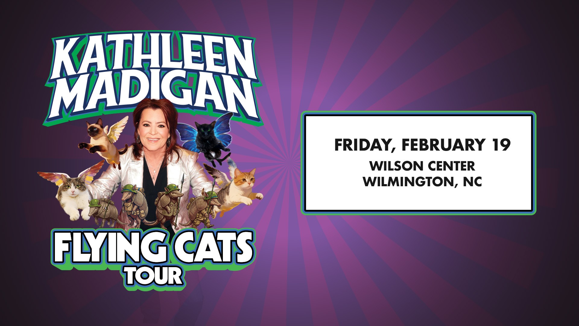 Comedian Kathleen Madigan returning to Wilmington's Wilson Center