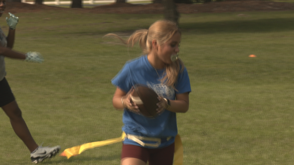 Laney Girls Flag Football