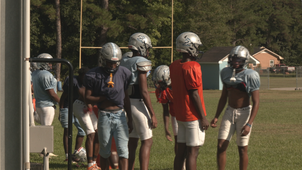West Columbus Football practice