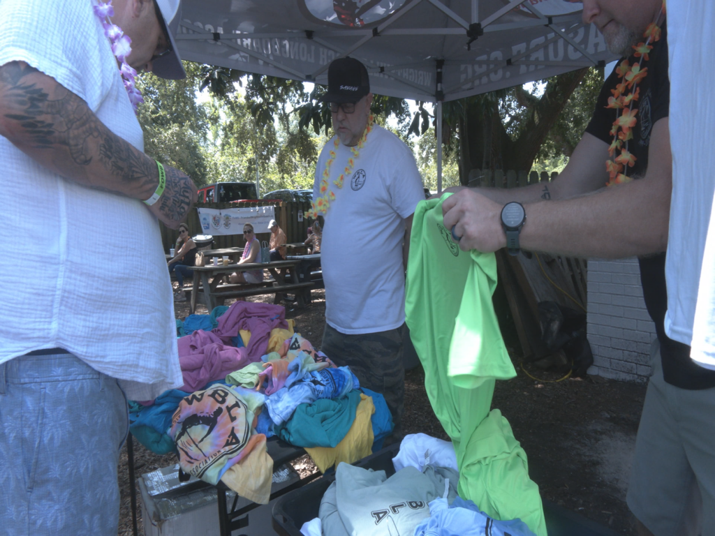 Vendors at Fins Up Festival