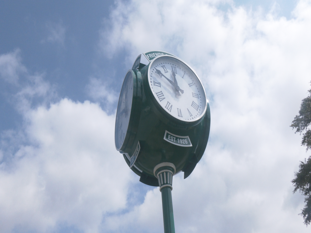 New Clock tower at Wilmington Municipal Golf Course