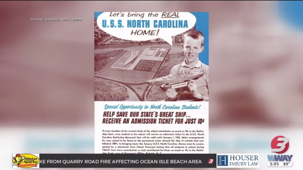 How North Carolina Schoolchildren Helped Save The Battleship North Carolina