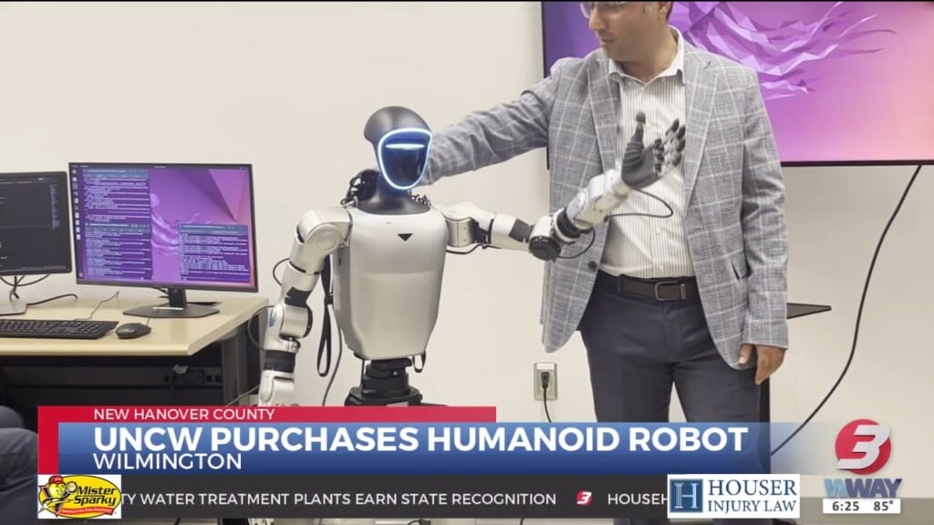 Uncw Welcomes Humanoid Robot To Expand Hands On Robotics Education