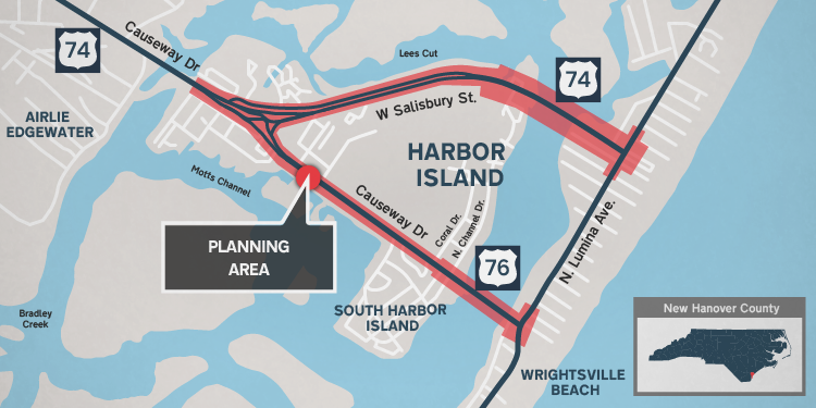 Wrightsville Beach Vicinity Map