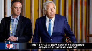Can the NFL and the NFLPA come to a compromise regarding the national anthem?