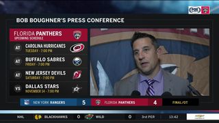 Bob Boughner: I thought our guys battled hard