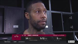 James Johnson discusses being able to move on quickly after mistakes