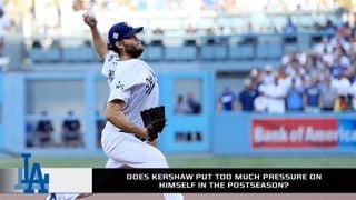 Does Kershaw put too much pressure on himself in the postseason?