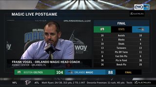 Frank Vogel: We struggled with shot selection, patience tonight