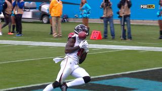 Julio Jones dropped a wide-open sure touchdown in the fourth quarter against the Panthers