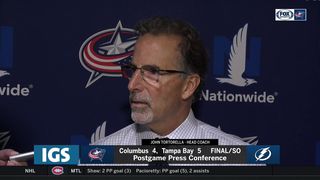 Coach Tortorella knows his teamed earned a hard point in Tampa