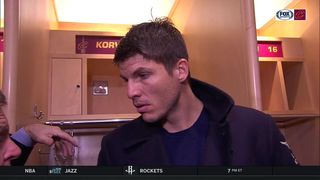 A frustrated Kyle Korver is left searching for answers after loss to Atlanta
